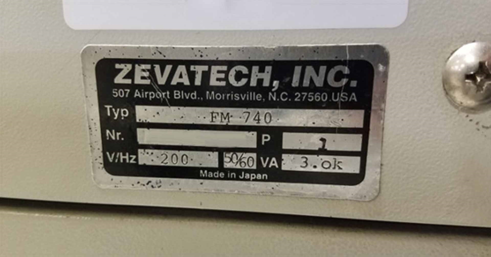 Photo Used ZEVATECH / JUKI FM 740 For Sale