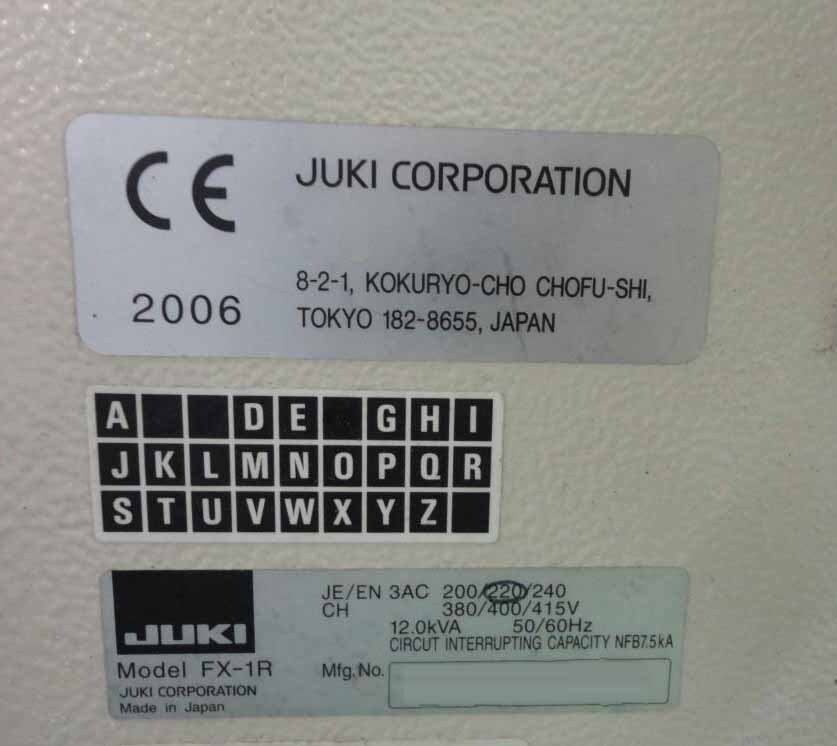 사진 사용됨 ZEVATECH / JUKI FX 1R 판매용