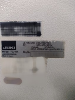 Foto Verwendet ZEVATECH / JUKI FX 1R Zum Verkauf