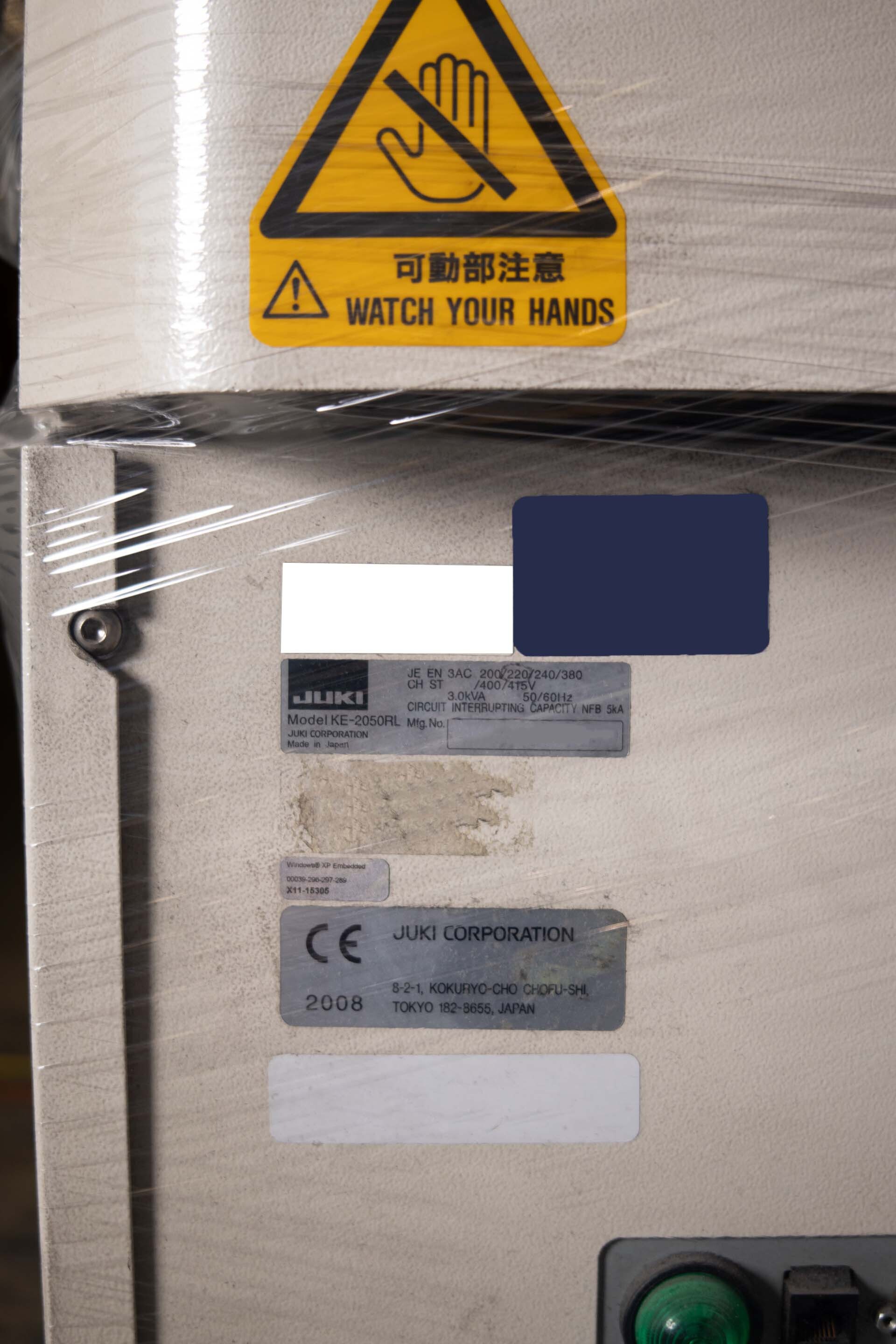 Photo Used ZEVATECH / JUKI KE 2050RL For Sale