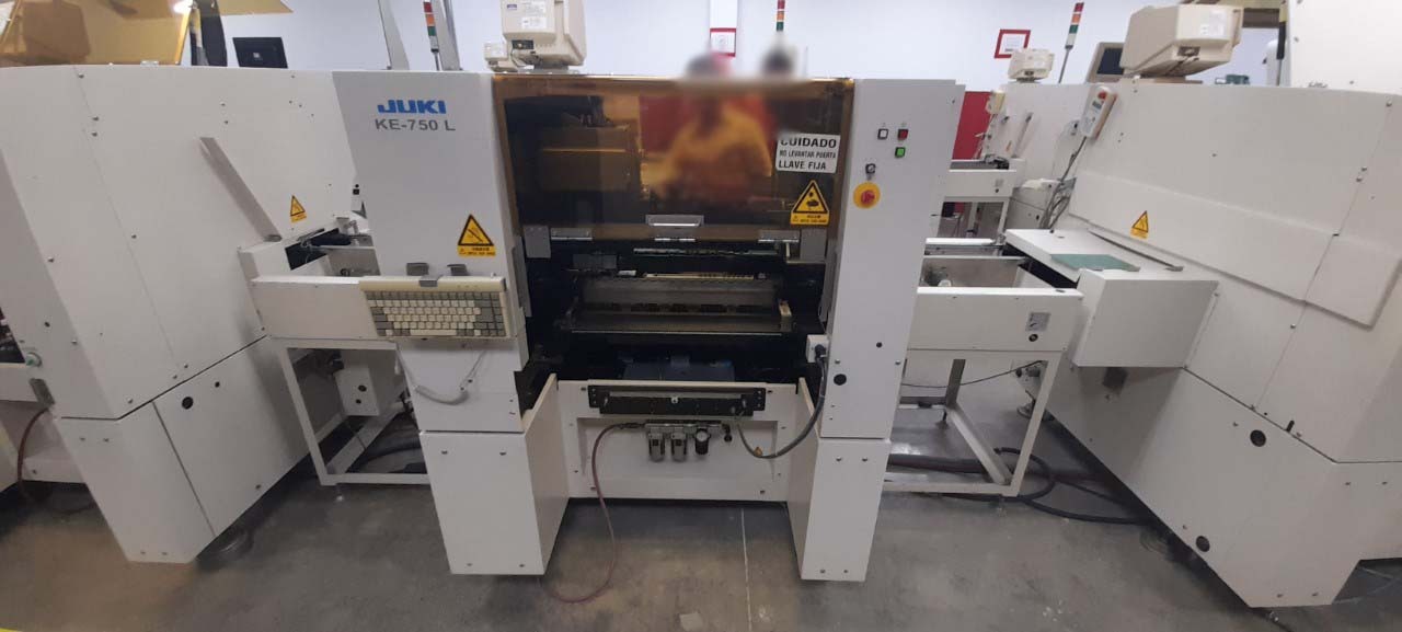 Photo Used ZEVATECH / JUKI KE 750L For Sale