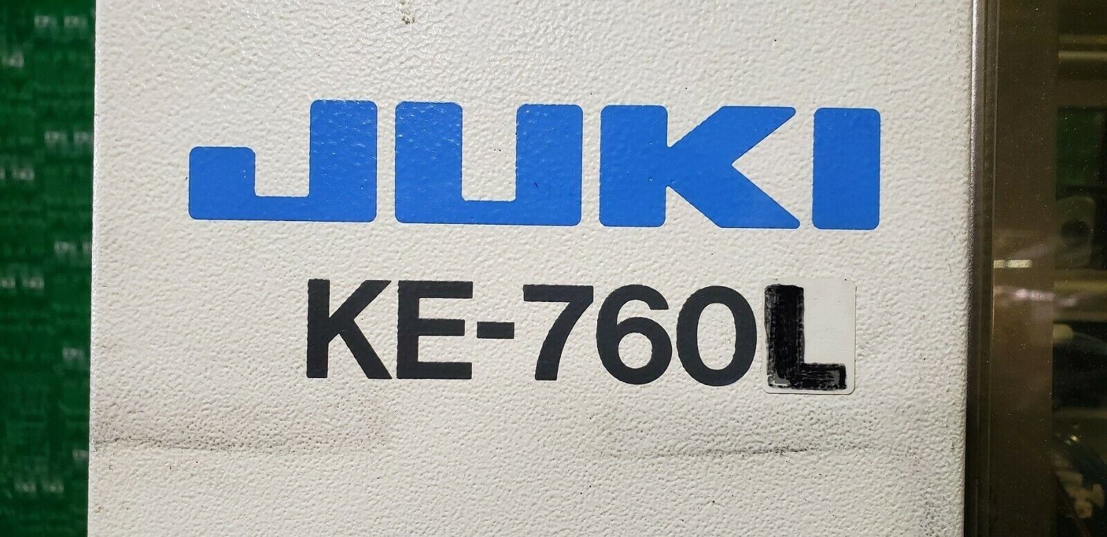 Foto Verwendet ZEVATECH / JUKI KE 760L Zum Verkauf