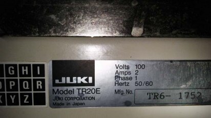 ZEVATECH / JUKI TR-6 #9059471