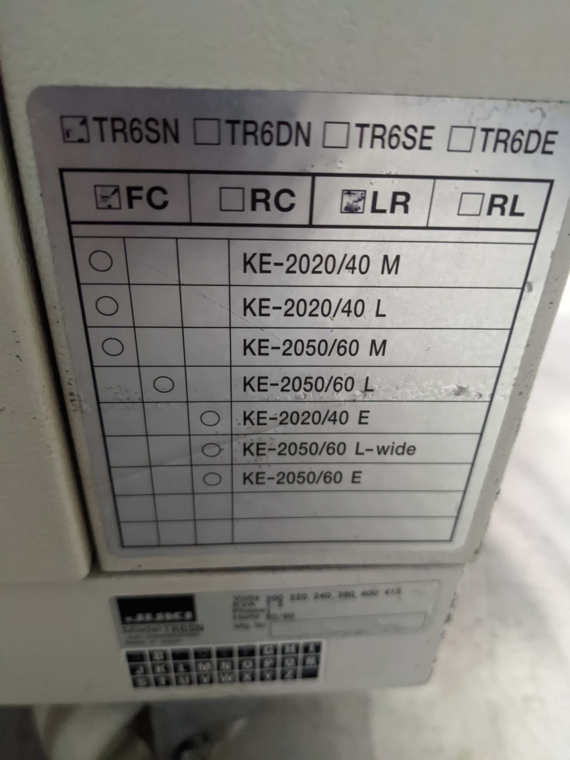 사진 사용됨 ZEVATECH / JUKI TR-6SN 판매용